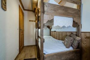Postel nebo postele na pokoji v ubytování Chalet l'Avalin