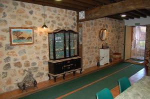 Biliár nebo kulečník v ubytování Posada Casa Juanes