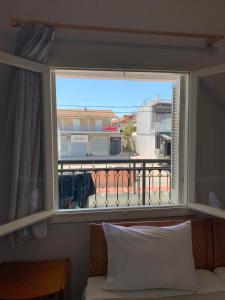 Balkón nebo terasa v ubytování GR Apartments Sea View