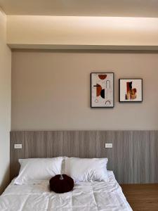 Postel nebo postele na pokoji v ubytování Do Sui Homestay
