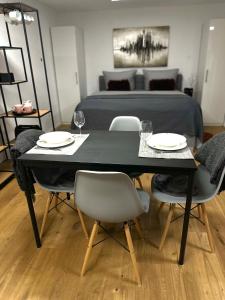 Χώρος καθιστικού στο Vinum Apartment