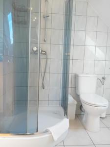 Łazienka w obiekcie Pokoje u Igi