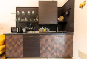 a kitchen with a sink and a counter at Home Sweet Home in Rho