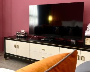 TV a/nebo společenská místnost v ubytování Shanlin INN