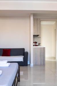 Kuchyňa alebo kuchynka v ubytovaní Levanda Luxury Studios Apartments + 24 fotografií