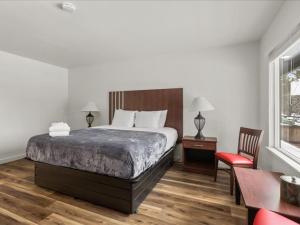 Cama o camas de una habitación en Ambassador Lake Tahoe