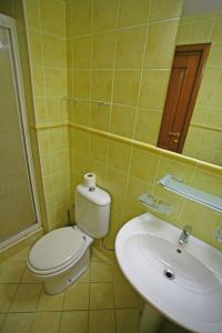 Ένα μπάνιο στο Garni Hotel Meduza