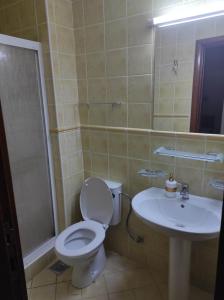 Ένα μπάνιο στο Garni Hotel Meduza