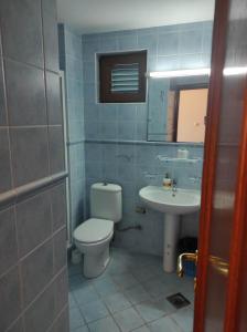Ένα μπάνιο στο Garni Hotel Meduza