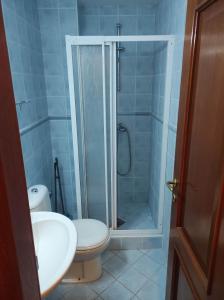 Ένα μπάνιο στο Garni Hotel Meduza