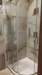 Koupelna v ubytování Hotel Retro B.A. Zientarski