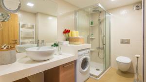 Kúpeľňa v ubytovaní Apartment Mair