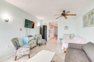 A television and/or entertainment centre at Steps to Ocean Myrtle Beach Condo with Perks!