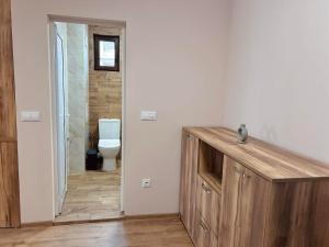 Koupelna v ubytování Апартаменти Bella Deluxe