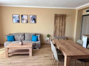Posezení v ubytování Апартаменти Bella Deluxe