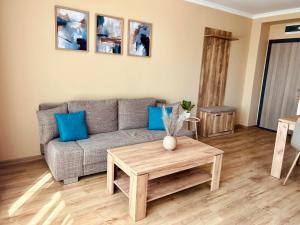 Posezení v ubytování Апартаменти Bella Deluxe