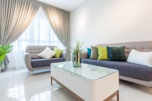 Istumisnurk majutusasutuses NaiBnB in Impiria Residensi