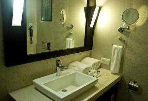 Vonios kambarys apgyvendinimo įstaigoje Hotel La Abode