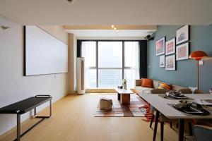 Χώρος καθιστικού στο Livetour Hotel Panyu Nancun Wanbo Metro Guangzhou