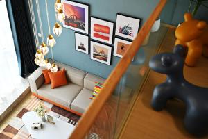 Χώρος καθιστικού στο Livetour Hotel Panyu Nancun Wanbo Metro Guangzhou