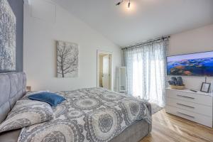 Posteľ alebo postele v izbe v ubytovaní Villa Gina + 37 fotografií