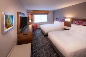 Letto o letti in una camera di Hampton Inn Pullman