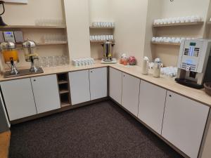 Kuchnia lub aneks kuchenny w obiekcie Hotel Panon