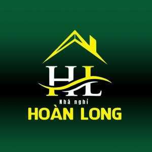 ein grünes Logo mit den Worten han long in der Unterkunft Nhà nghỉ Hoàn Long (An Giang) in Chau Doc