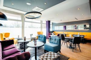 Posezení v ubytování Premier Inn München City Ost