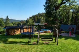 Zona de juegos infantil en Chata Harmonie