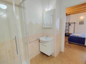 Koupelna v ubytování Holmann Suite & Rooms
