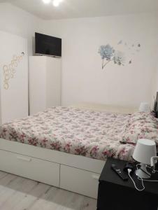 Postel nebo postele na pokoji v ubytování Sweet home
