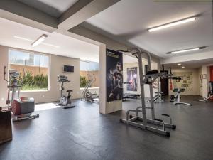 Fitness centrum a/nebo fitness zařízení v ubytování Caldera Beach