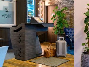 Posezení v ubytování ibis Styles Kiel City