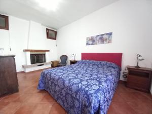 Postel nebo postele na pokoji v ubytování VANIA BLU Alloggio Turistico