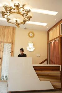 Vstupní hala nebo recepce v ubytování Maharaja Hotel and Restaurant