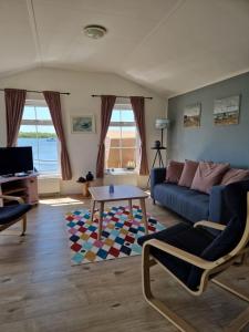 Predel za sedenje v nastanitvi Chalet