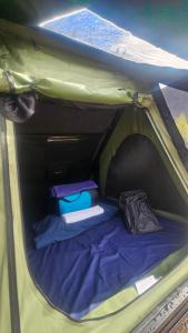 Blackwater Glamping Pods客房内的一张或多张床位