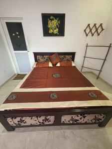 Postel nebo postele na pokoji v ubytování Lakhala Nature Resort