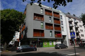 Το κτήριο όπου στεγάζεται  το διαμέρισμα