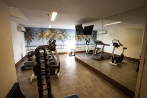 Фитнес-центр и/или тренажеры в Mirador Rio Copacabana Hotel