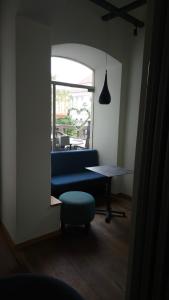 Posezení v ubytování AdHoc Hostel