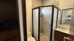 Ένα μπάνιο στο Hotel Plazuela