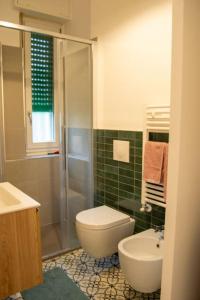 Koupelna v ubytování Casa Prospettiva Verde, tra natura e città