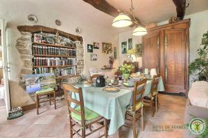 Knihovna v bed and breakfast