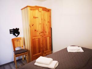 Postel nebo postele na pokoji v ubytování Urlaubsdomizil in Bad Grund - Harz