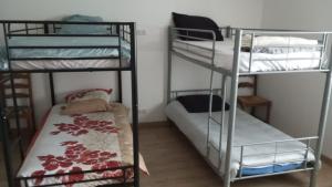 Postel nebo postele na pokoji v ubytování Gite de la margeride