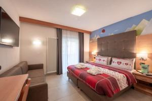 Postel nebo postele na pokoji v ubytování Hotel Grohmann