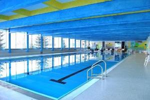 Πισίνα στο ή κοντά στο Appartamento Lisa Residence Solaria Marilleva 1400