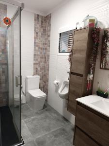 Ett badrum på Casa Glori